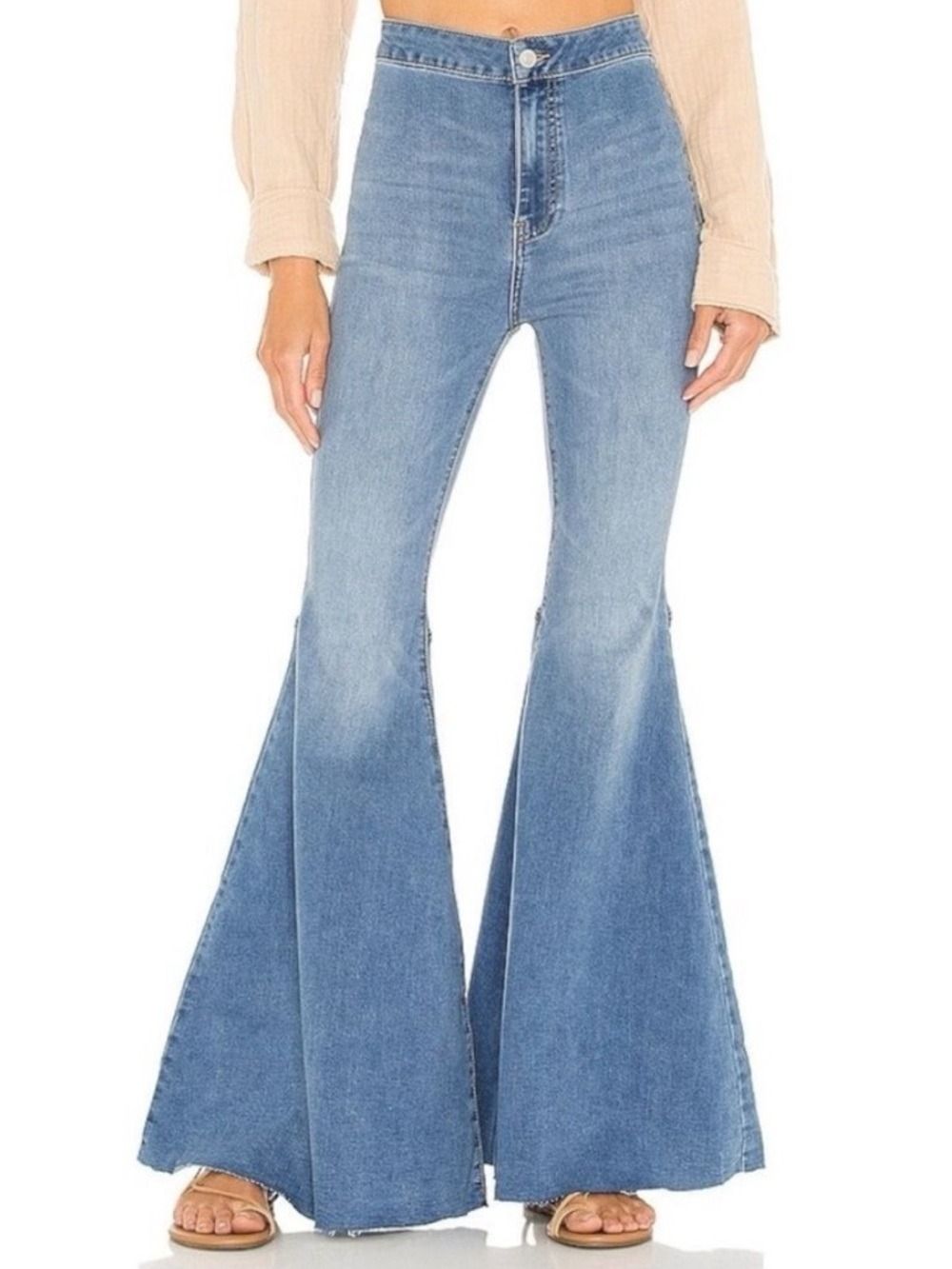 Free People Just Float On Jeans in Love Letters